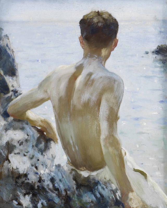 Henry Scott Tuke Beach Study